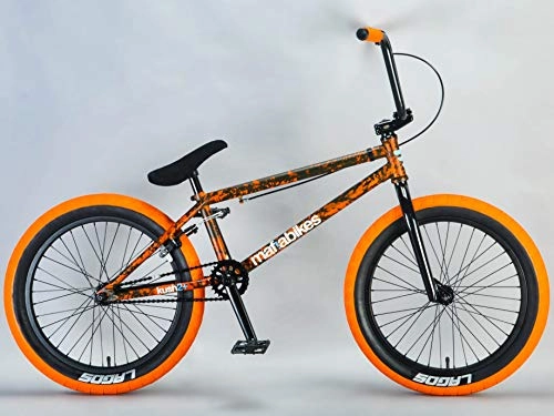 BMX Bike : Mafiabikes Kush2+ Orange Splater BMX Bike