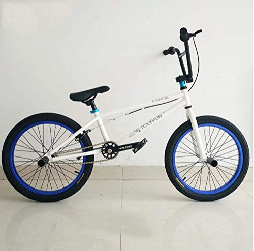 BMX Bike : MIAOYO Adults 20 Inch Professional BMX Bike, Stunt Action BMX Bicycle, Suitable for Beginner-Level To Advanced Riders Street Bikes BMX 25 * 9T, d