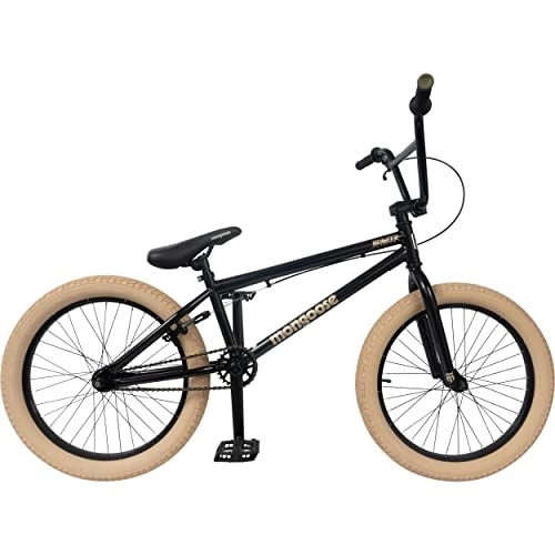 BMX Bike : Mongoose Brawler 20'' Complete BMX, Black / Gold