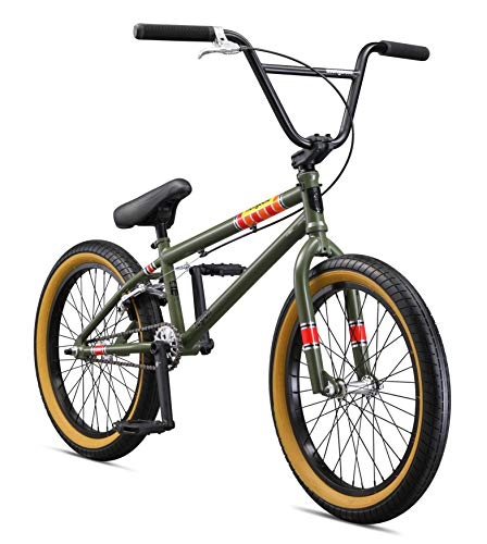 BMX Bike : Mongoose Legion L100 20" Freestyle BMX Bike, Green