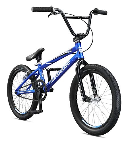BMX Bike : Mongoose Men's Title Pro XXL BMX Race Bike, Blue, 20-Inch