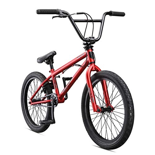 BMX Bike : Mongoose Unisex's Legion L10 Red Bicycle, One size