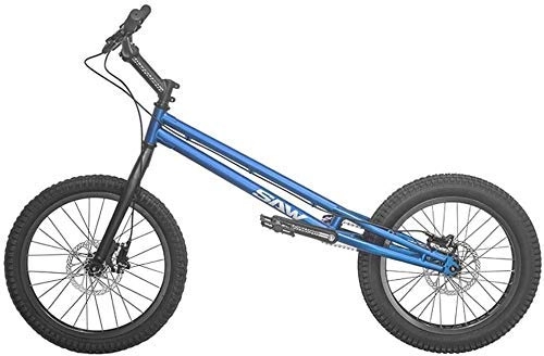BMX Bike : MU 20 inch BMX Trial Bike / Bike Trial for Beginners and Advanced Riders, Crmo Frame and Fork, with Brake, Blue, Standard Version