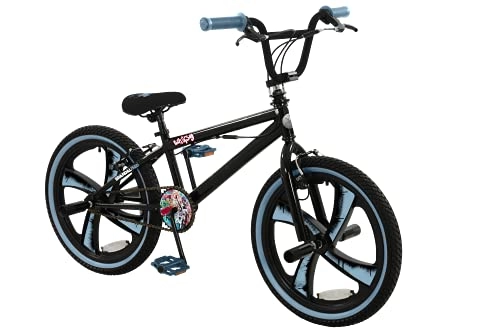 BMX Bike : MV Sports & Leisure Unisex-Youth Banksy 20" BMX Bike, Multicoloured, 20inch