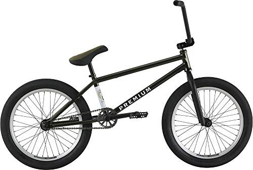 BMX Bike : Premium Duo BMX Bike Gloss Olive 20.5