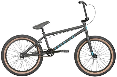 BMX Bike : Premium Inspired 20" 2019 BMX Freestyle Bike (20.5" - Matte Black)
