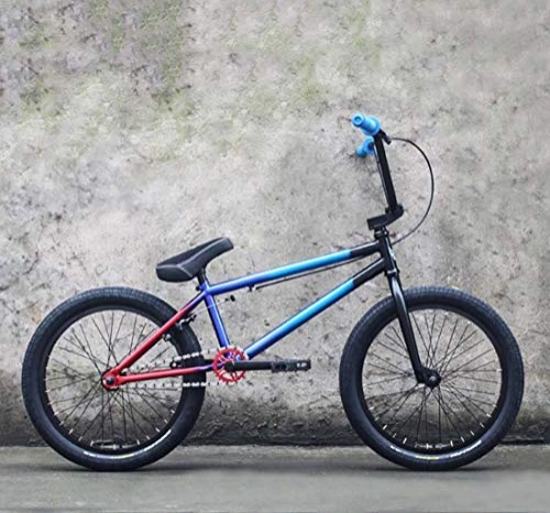 BMX Bike : Profession 20-Inch Freestyle BMX Bike, Street Stunt Action Bikes, For Beginner-Level to Advanced Riders Adult Fancy Show BMX Bicycle