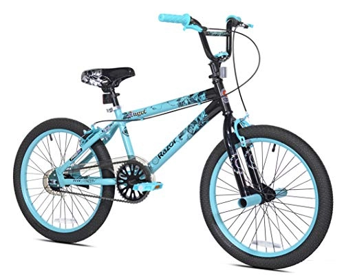 BMX Bike : Razor Angel BMX Bike, Girl's 20 inch Bicycle, Aqua / Black