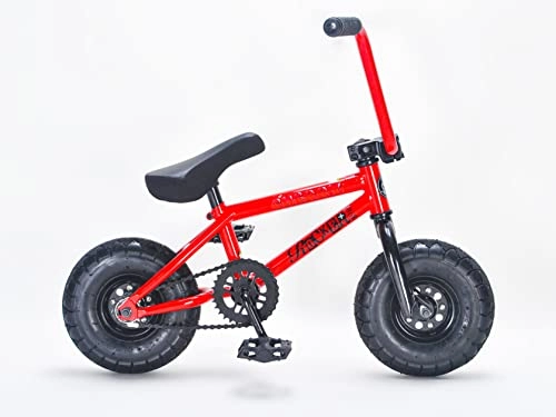 BMX Bike : Rocker BMX Mini BMX Bike iROK+ CHERRY RKR mini stunt kids and adult bike