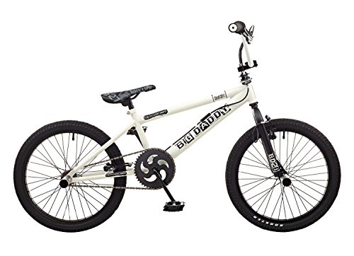 BMX Bike : Rooster Kids' Big Daddy Bike, Black / White, Medium