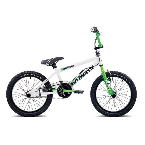 BMX Bike : Rooster No Mercy-18W BMX Bike - White / Green