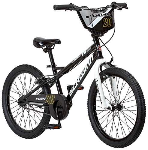BMX Bike : Schwinn Boys' Koen Bicycle, Black, 20-inch Wheels