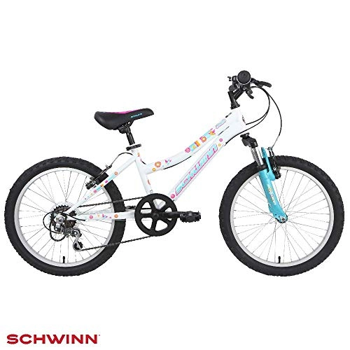 BMX Bike : Schwinn Girl Shade Kids Bike - White, 20 inch