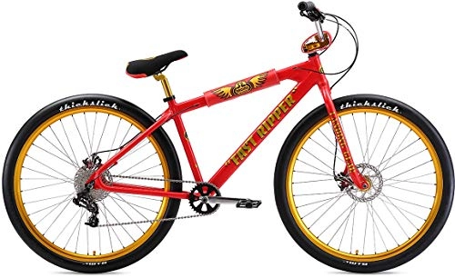 BMX Bike : SE Fast Ripper 29" Complete BMX - Red Lightening