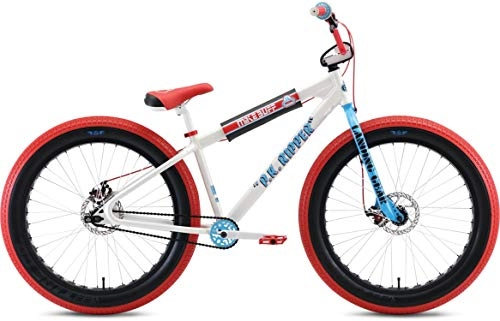 BMX Bike : SE Mike Buff Fat Ripper 26" Complete BMX - Red / White / Blue