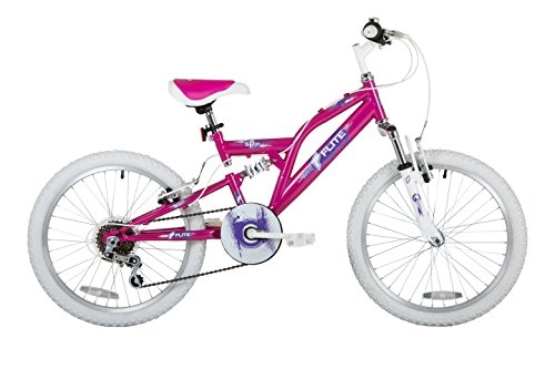 BMX Bike : Sonic Girls Spin Flite Bike, Pink / White, 20 Inch Wheel