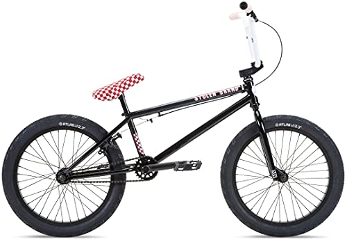 BMX Bike : Stolen 2021 Stereo 20 Inch Complete Bike Black / Red 20.75TT