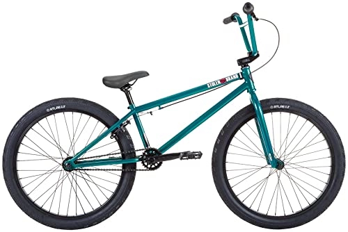 BMX Bike : Stolen Saint 24'' 2022 BMX Stunt Bike (21.75" - Chameleon Green)