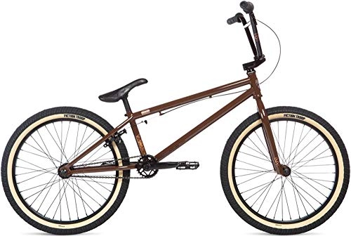 BMX Bike : Stolen Spade 22" 2020 BMX Freestyle Bike (22.25" - Dark Chocolate)