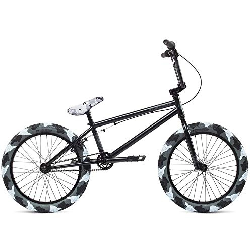 BMX Bike : Stolen X Fiction 20" 2019 Freestyle BMX Bike (20.25" - Urban Camo)