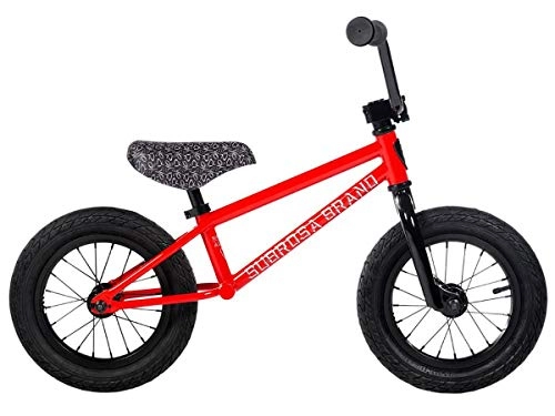 BMX Bike : Subrosa 2020 Altus 12 Inch Balance Bike Gloss Light Red 12.3TT