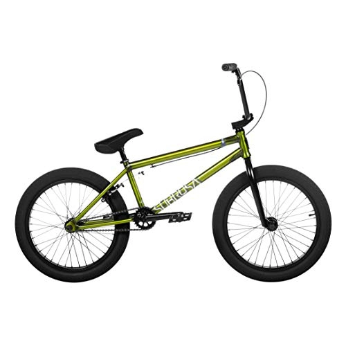 BMX Bike : Subrosa 2020 Salvador 20 Inch Complete Bike Matt Trans Green 20.5TT