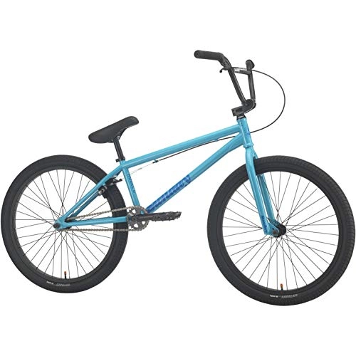 BMX Bike : Sunday 2021 Model C 24 Inch Complete Bike Gloss Surf Blue