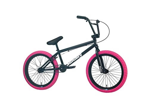 BMX Bike : Sunday 2022 Blueprint 20 Inch Complete Bike Gloss Black / W Pink 20TT