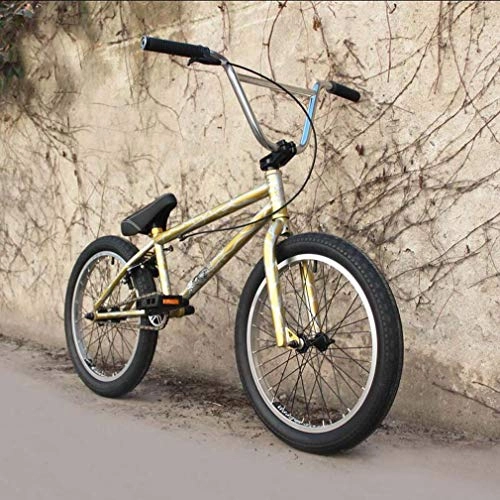 BMX Bike : SWORDlimit 20-Inch BMX Bike freestyle for Beginner to Advanced Riders, 4130 chrome molybdenum steel frame, 25x9T BMX Gearing, 8.75 inch handlebar and One-piece cushion