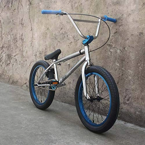 BMX Bike : SWORDlimit 20-Inch BMX Bike Freestyle for Beginner To Advanced Riders, High-Strength Shock-Absorbing Performance 4130 Frame, 25X9t BMX Gearing, One-Piece Seat Cushion And U-Shaped Rear Brake