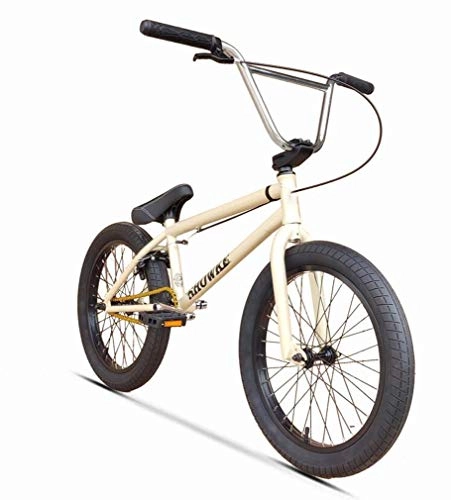 BMX Bike : SWORDlimit Freestyle 20 Inch BMX Bike Featuring Shock Absorption Performance Frame-8-Key 3-Section Crank-25-Tooth Steel Chainring - Transmission Ratio 25 To 9
