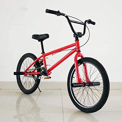 BMX Bike : SWORDlimit TF-1 Freestyle BMX Bike for Beginner To Advanced Riders, High Carbon Steel Frame, with Aluminum Alloy U-Shaped Rear Brakes And 20-Inch Wheels, C