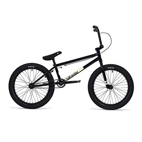 BMX Bike : Tall Order Ramp Medium 20 Inch Complete Bike Gloss Black 20.3tt