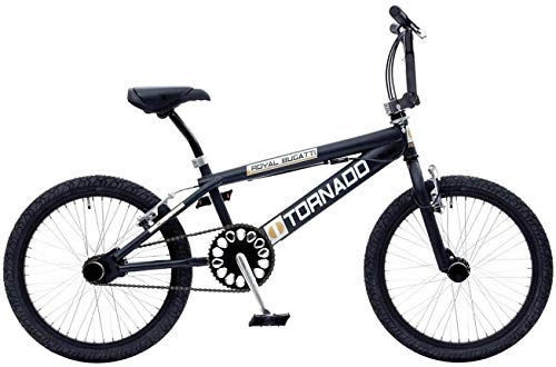 BMX Bike : Tornado 20 Inch 55 cm Junior Rim Brakes Matte black
