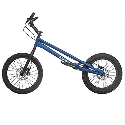 BMX Bike : TX Freestyle Biketrial Mountain Bike Trials Extreme Sport Disc Brakes 20 Inches Outdoor Sport, Blue