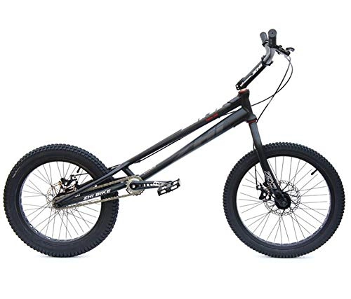 BMX Bike : TX Freestyle Biketrial Mountain Bike Trials Extreme Sport Disc Brakes 20 Inches Outdoor Sport Upgrade, Black