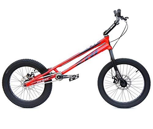 BMX Bike : TX Freestyle Biketrial Mountain Bike Trials Extreme Sport Disc Brakes 20 Inches Outdoor Sport Upgrade, Red