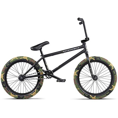 BMX Bike : Wethepeople Justice 20.75" 2020 Complete BMX - Matte Black