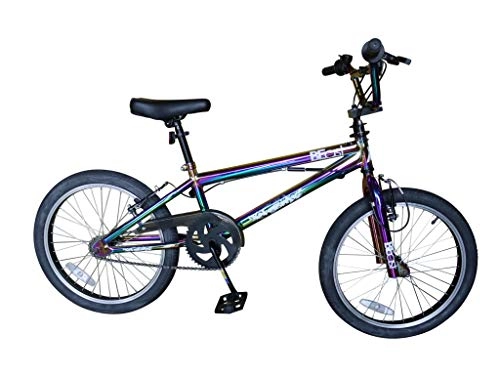 BMX Bike : XN Beast 20" Spoked Kids BMX Bike - Jet Fuel Neo-Chrome