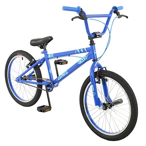 BMX Bike : Zombie 20" Bite BMX BIKE - Bicycle in BLUE with 25 x 9 teeth ratio (Boys) New