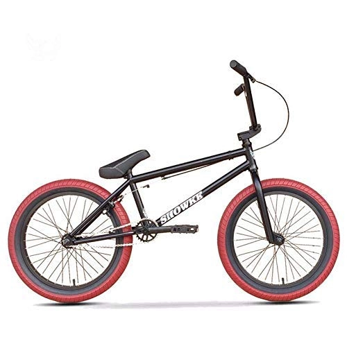 BMX Bike : ZTBXQ Fitness Sports Outdoors BMX Bike for Kids And Adults Children And Beginner-Level To Advanced Riders 20 Inch Wheels Hi-Ten CRMO Steel Frame 25X9t BMX Gearing