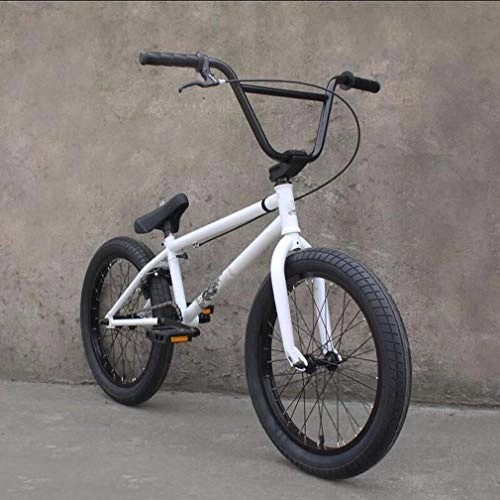 BMX Bike : ZTBXQ Fitness Sports Outdoors BMX Bike Freestyle for Beginner To Advanced Riders High-Strength Shock-Absorbing Performance 4130 Frame 25X9t BMX Gearing U-Shaped Rear Brake Design And 20-Inch Wheels