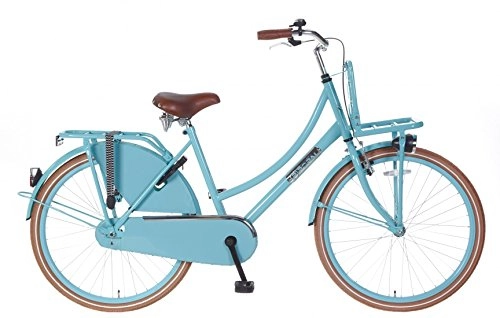 Comfort Bike : 26inch POPAL DAILY DUTCH Basic TR26Women's Holland Bicycle, blue