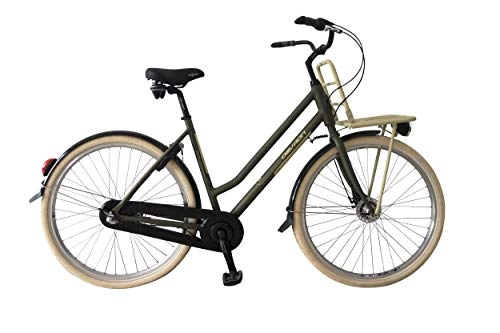 Comfort Bike : 2862 Nelson 28 Inch 53 cm Woman 3SP Coaster Brake Dark Green