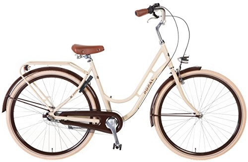 Comfort Bike : 28Inch POPAL Swing 2835Ladies Holland Bike Aluminium 3Gang, brown
