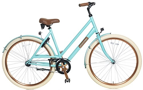 Comfort Bike : 28Women's City Bike POPAL Monte Bella 2843, blue