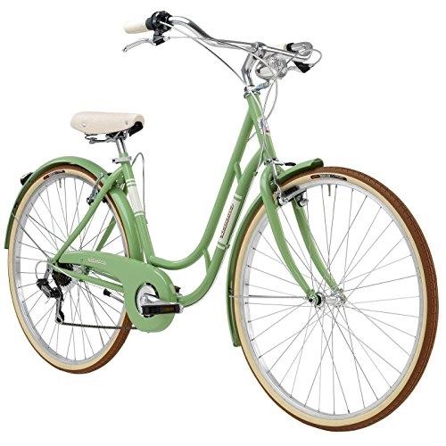 Comfort Bike : Adriatica-Bicycle Clasica Danish Lady 48cm 6V Green