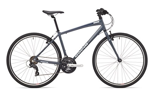 Comfort Bike : Adventure Men's Stratos Urban Bike, Grey / Blue, 20-Inch
