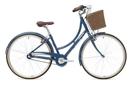 Comfort Bike : Adventure Women's Prima Caf Deluxe Traditional Bike, Blue, 17-Inch