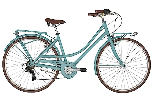 Comfort Bike : Alpina Bike bicycle Woman 28" Freetime Aquamarine